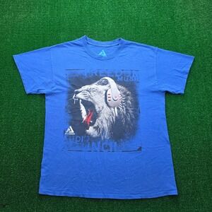 Audio Council Freedom Music Roaring Lion Headphones Graphic Tshirt Mens Large